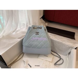 Replica Chanel Gabrielle Backpack A94485 Light Blue