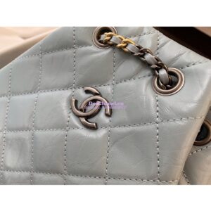 Replica Chanel Gabrielle Backpack A94485 Light Blue 2