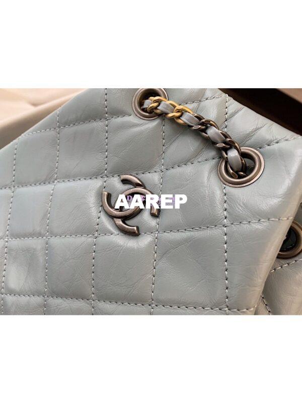 Replica Chanel Gabrielle Backpack A94485 Light Blue 4