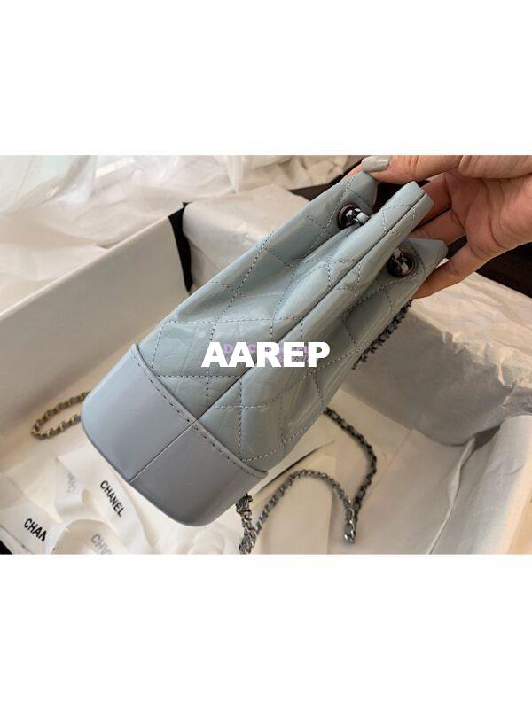 Replica Chanel Gabrielle Backpack A94485 Light Blue 9