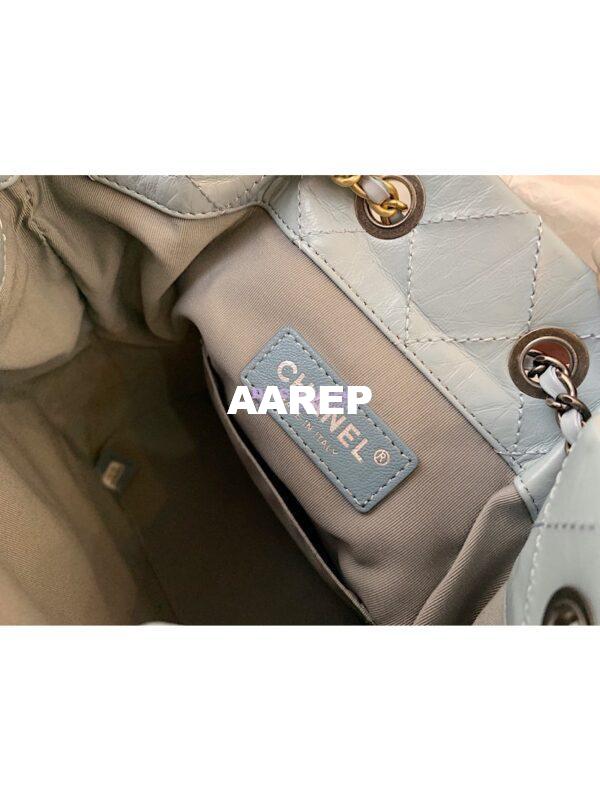 Replica Chanel Gabrielle Backpack A94485 Light Blue 10
