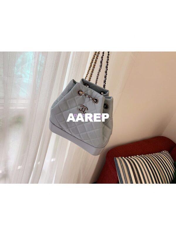 Replica Chanel Gabrielle Backpack A94485 Light Blue 12