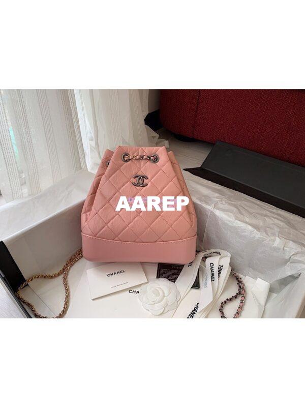 Replica Chanel Gabrielle Backpack A94485 Light Pink 3
