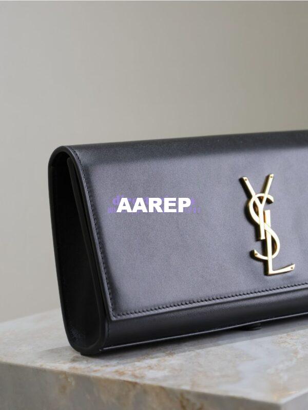 Replica YSL Saint Laurent Classic Kate Monogram Clutch In Smooth Leather 306079 6