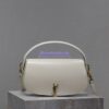 Replica YSL Saint Laurent Le 5 À 7 Supple Small In Crocodile-embossed Shiny Leather 713938 Black