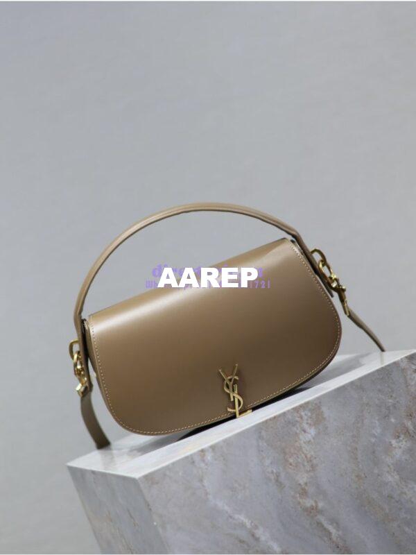 Replica YSL Saint Laurent Voltaire In Box 7876710 Dark Cork 4