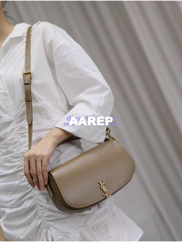 Replica YSL Saint Laurent Voltaire In Box 7876710 Dark Cork 15