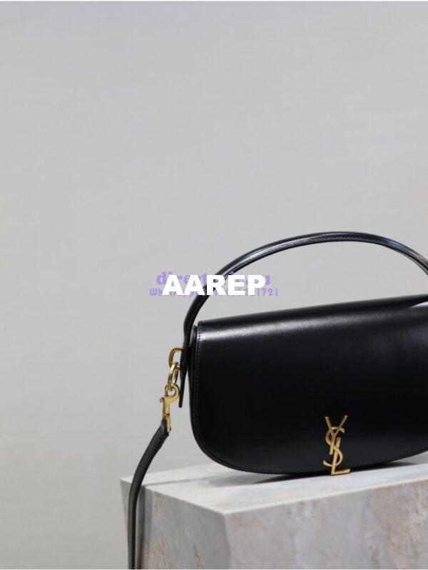 Replica YSL Saint Laurent Voltaire In Box 7876710 Black 7
