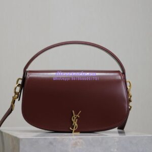 Replica YSL Saint Laurent Voltaire In Box 7876710 Angola Red