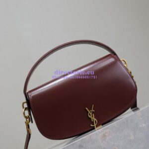 Replica YSL Saint Laurent Voltaire In Box 7876710 Angola Red 2