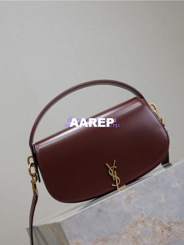 Replica YSL Saint Laurent Voltaire In Box 7876710 Angola Red 4