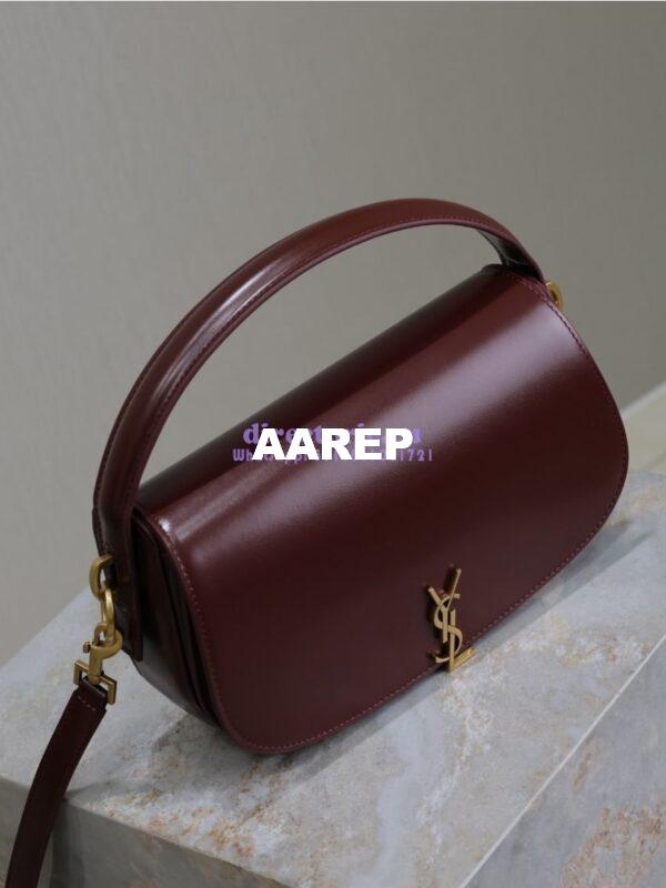Replica YSL Saint Laurent Voltaire In Box 7876710 Angola Red 7