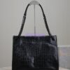 Replica Saint Laurent YSL Niki Medium Shopping Bag In Crinkled Vintage Leather 577999 Blanc