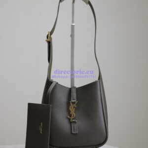 Replica YSL Saint Laurent Le 5 À 7 Supple Baby In Deer Grained Leather 809461 Light Musk