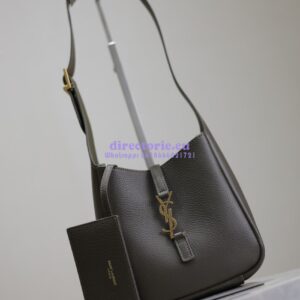 Replica YSL Saint Laurent Le 5 À 7 Supple Baby In Deer Grained Leather 809461 Light Musk 2