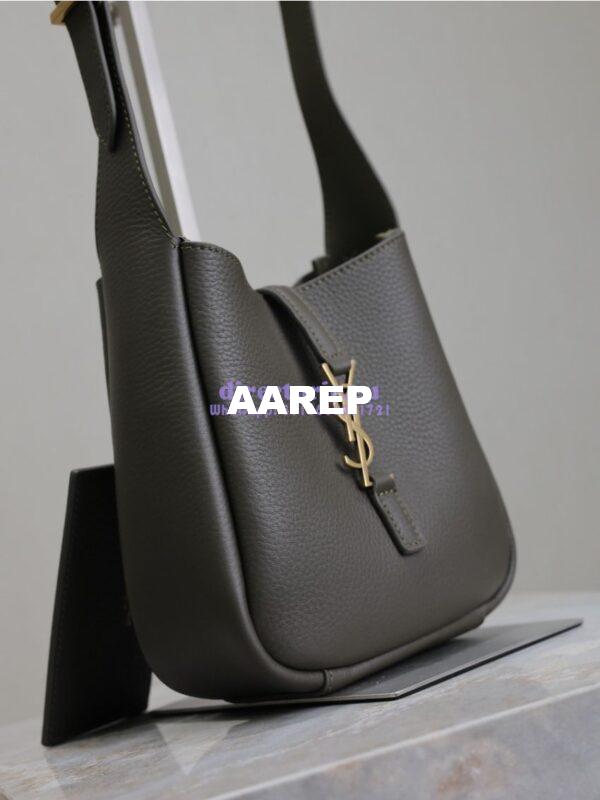 Replica YSL Saint Laurent Le 5 À 7 Supple Baby In Deer Grained Leather 809461 Light Musk 7