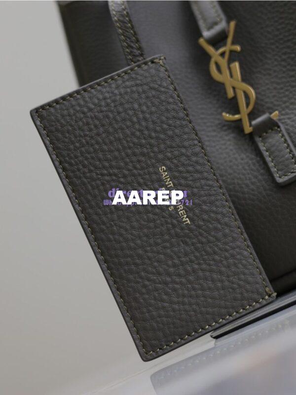 Replica YSL Saint Laurent Le 5 À 7 Supple Baby In Deer Grained Leather 809461 Light Musk 13