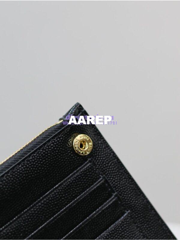 Replica Saint Laurent YSL Uptown Large Wallet In Grain De Poudre Leather 5821241 10
