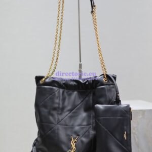 Replica YSL Saint Laurent Jamie 4.3 Pochon In Lambskin 781666 Black