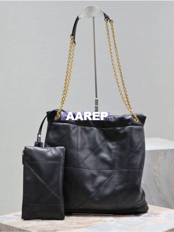 Replica YSL Saint Laurent Jamie 4.3 Pochon In Lambskin 781666 Black 5