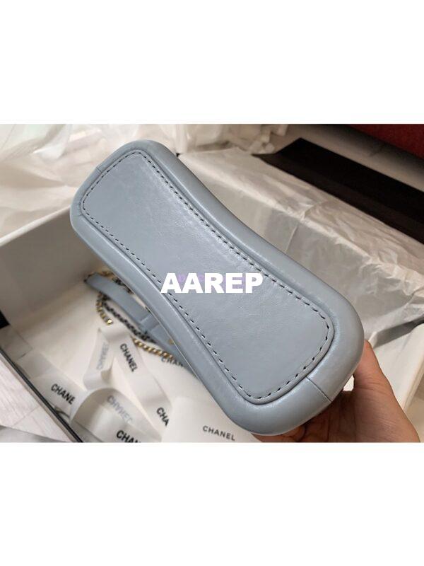 Replica Chanel Gabrielle Hobo Bag Light Blue A91810 7