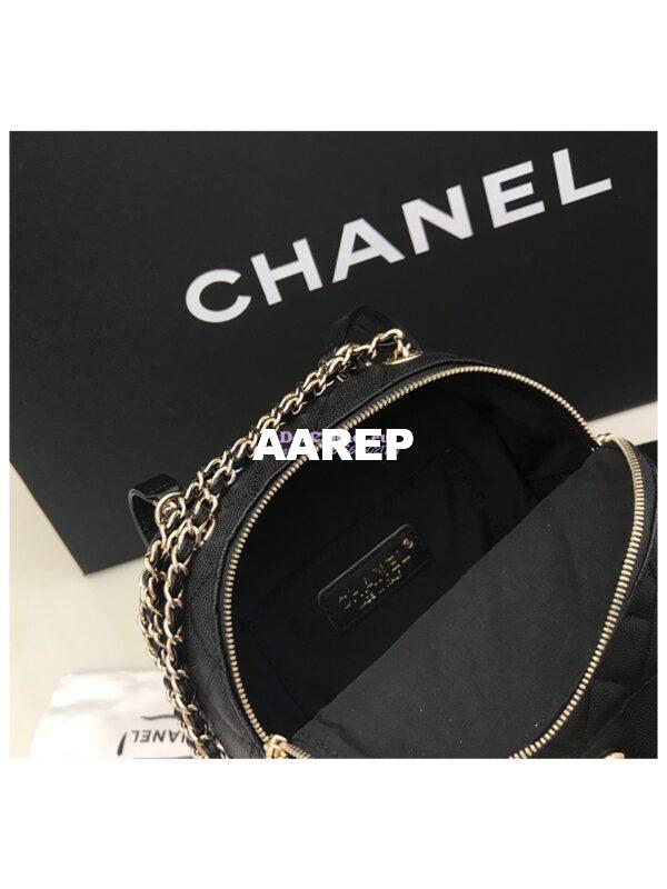 Replica Chanel CC Day Grained Calfskin Backpack AS0004 7