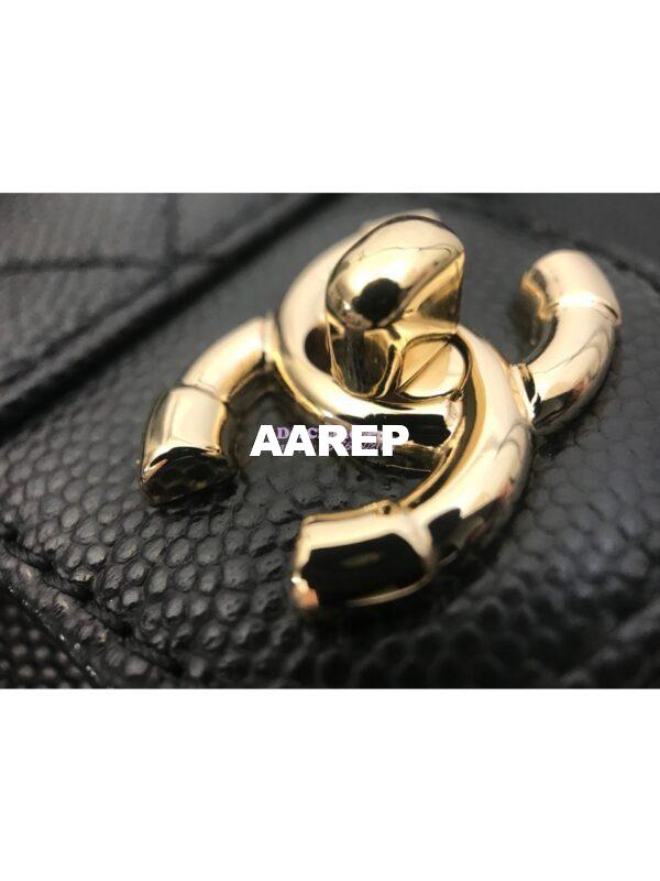 Replica Chanel CC Day Grained Calfskin Backpack AS0004 8