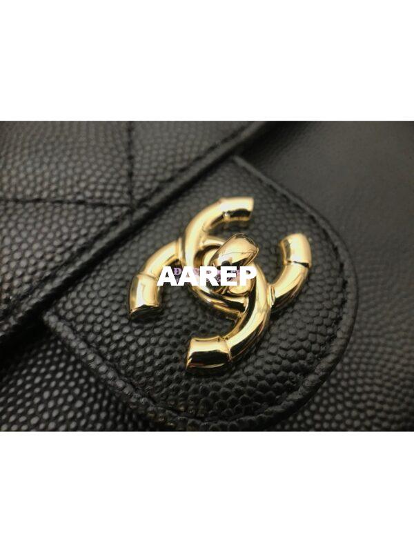 Replica Chanel CC Day Grained Calfskin Backpack AS0004 11