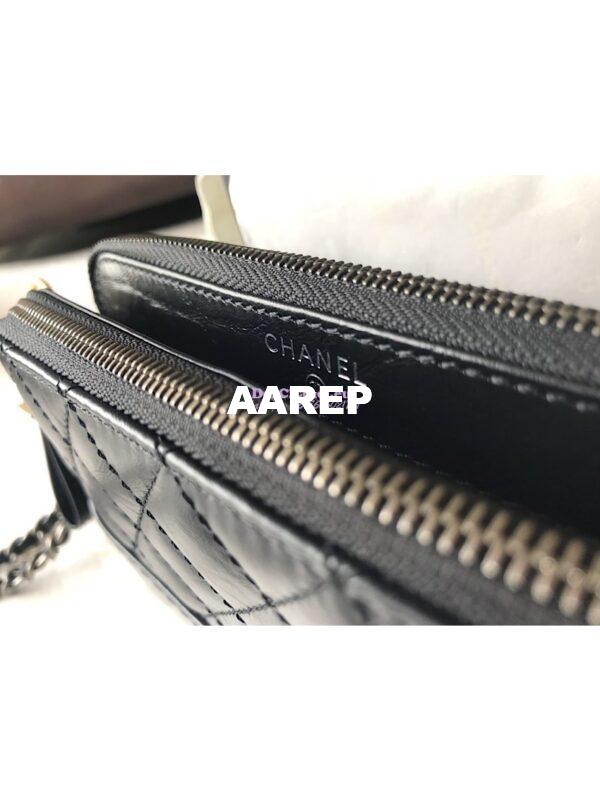 Replica Chanel Gabrielle Clutch With Chain A94505 Black 8
