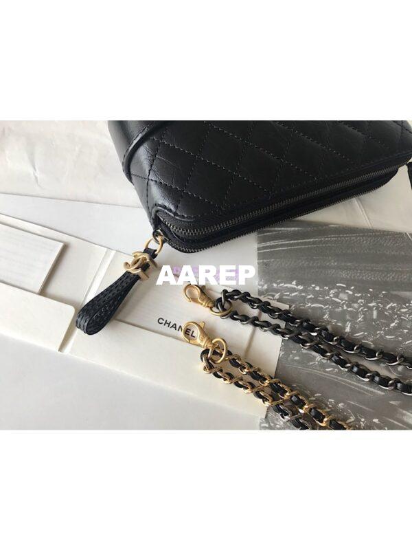 Replica Chanel Gabrielle Clutch With Chain A94505 Black 9