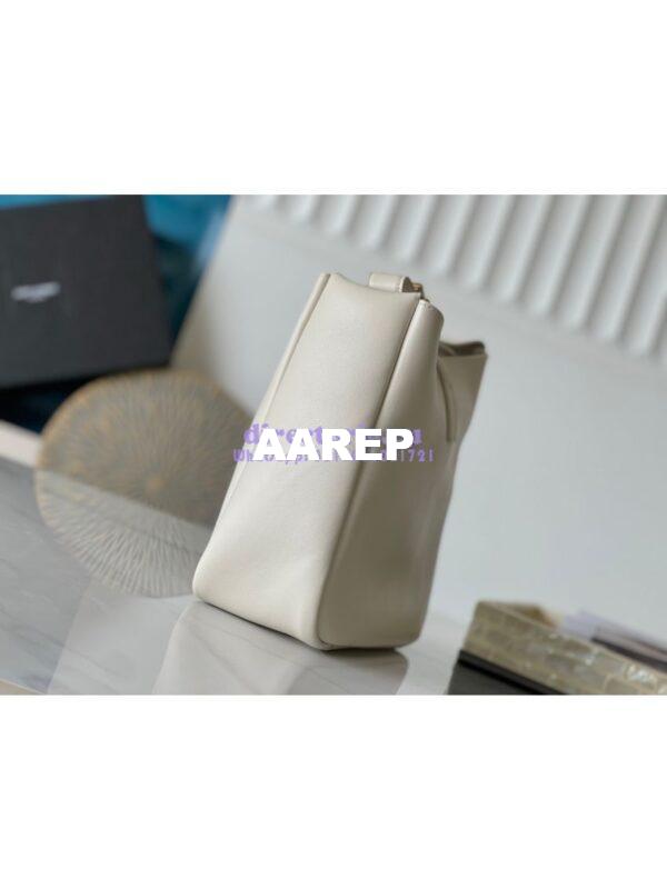 Replica YSL Saint Laurent Le 5 À 7 Supple Small In Grained Leather 713938 Blanc 3