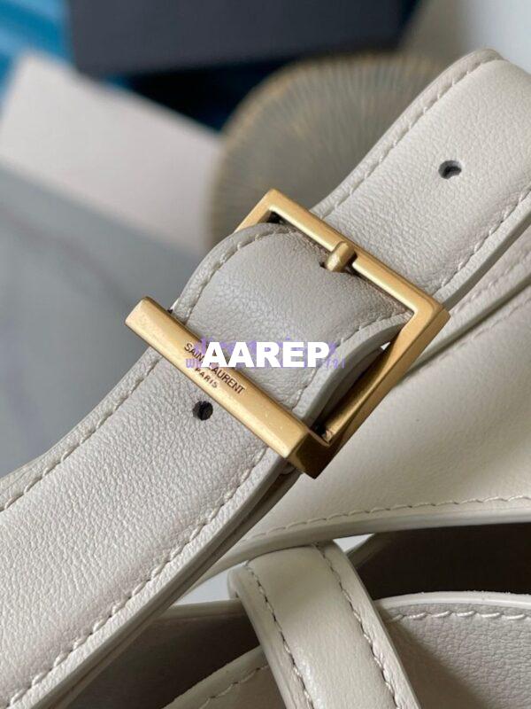 Replica YSL Saint Laurent Le 5 À 7 Supple Small In Grained Leather 713938 Blanc 7