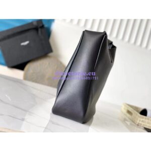 Replica YSL Saint Laurent Le 5 À 7 Supple Large In Grained Leather 753837 Black 2