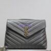 Replica YSL Saint Laurent Medium Loulou Bag In "Y" Matelassé Leather 459749 Beige
