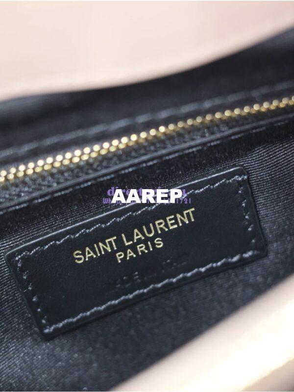 Replica YSL Saint Laurent Medium Loulou Bag In "Y" Matelassé Leather 459749 Powder Pink 15