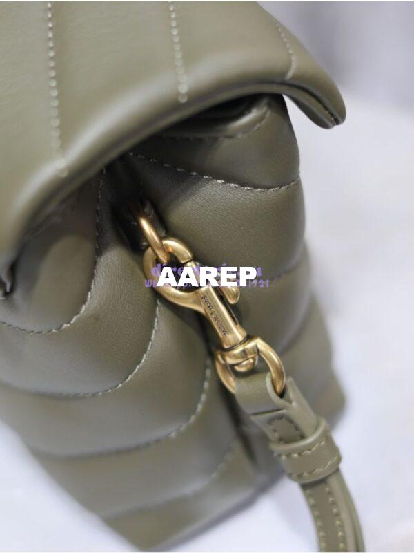 Replica Yves Saint Laurent YSL Loulou Toy Bag In Matelassé "Y" Leather 467072 Light Musk 10