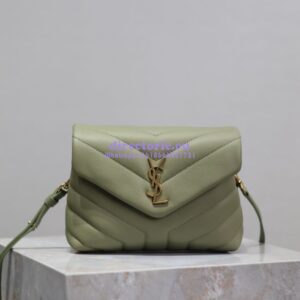 Replica Yves Saint Laurent YSL Loulou Toy Bag In Matelassé "Y" Leather 467072 Avocado