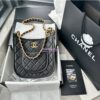 Replica Chanel Hobo Handbag AS4666 Washed-Denim Blue