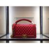 Replica Chanel Boy Flap Bag with Handle Calfskin A94804 Black