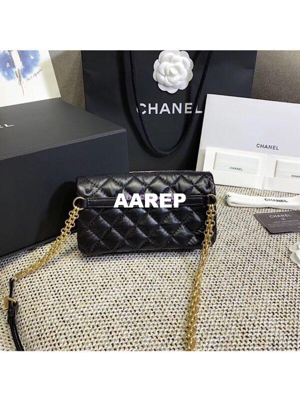 Replica Chanel Aged Calfskin Reissue 2.55 Waist Bag A57791 6
