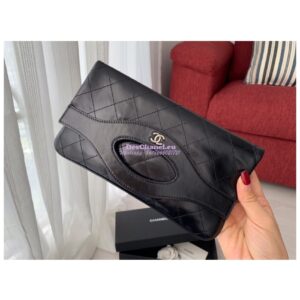 Replica Chanel 31 Pouch A70520 Black
