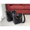 Replica Chanel Calfskin Hobo Bag A57576 Blue 2
