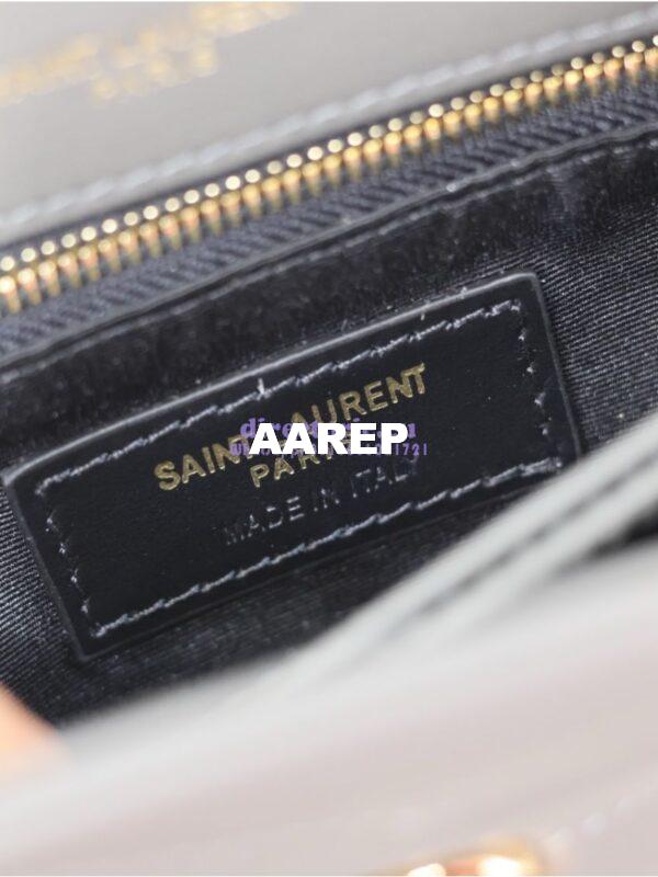 Replica Yves Saint Laurent YSL Loulou Toy Bag In Matelassé "Y" Leather 467072 Gray 14