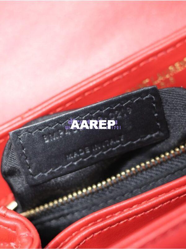 Replica Yves Saint Laurent YSL Loulou Toy Bag In Matelassé "Y" Leather 467072 Red 11