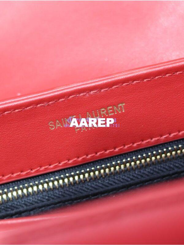 Replica Yves Saint Laurent YSL Loulou Toy Bag In Matelassé "Y" Leather 467072 Red 12