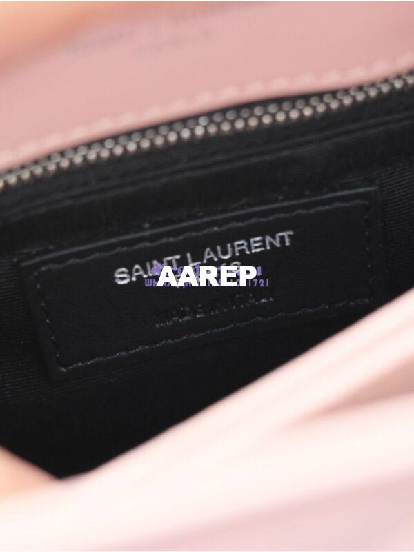 Replica Yves Saint Laurent YSL Loulou Toy Bag In Matelassé "Y" Leather 467072 Light Pink 10