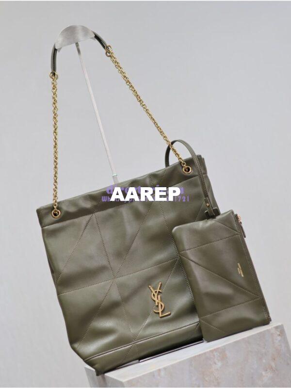 Replica YSL Saint Laurent Jamie 4.3 Pochon In Lambskin 781666 Light Musk 5