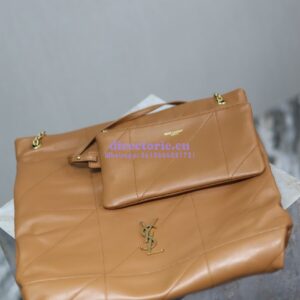 Replica YSL Saint Laurent Jamie 4.3 Pochon In Lambskin 781666 Brown 2