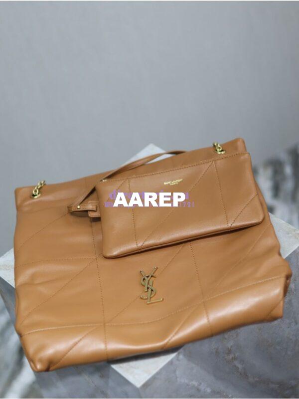 Replica YSL Saint Laurent Jamie 4.3 Pochon In Lambskin 781666 Brown 4
