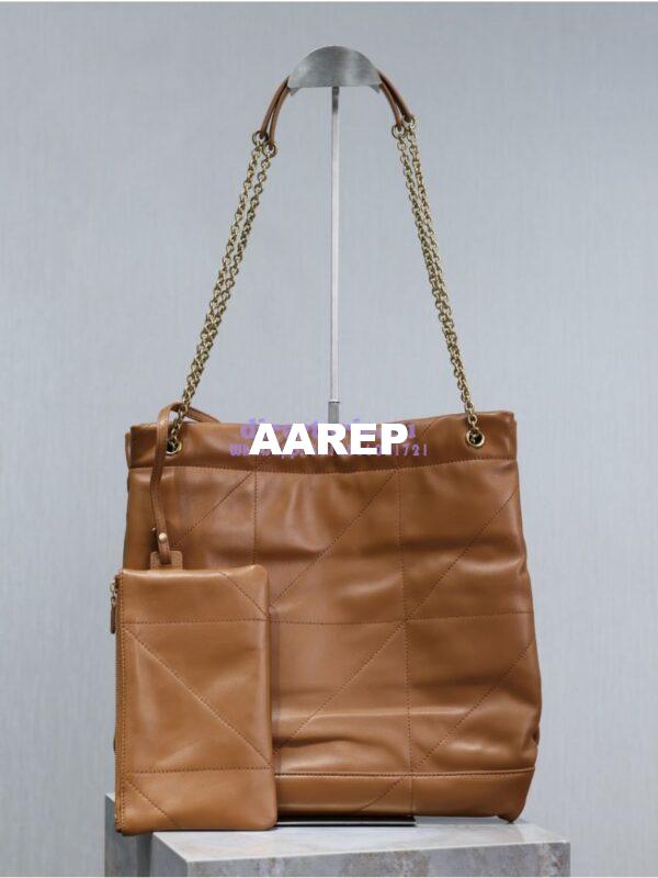 Replica YSL Saint Laurent Jamie 4.3 Pochon In Lambskin 781666 Brown 12